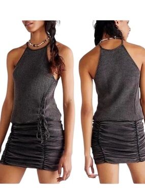 Free People One Katya Thermal Bodycon Mini Dress